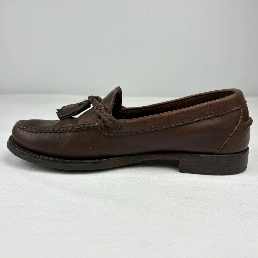 VTG 80s/90s Polo Ralph Lauren Tassel/Kiltie Camp/Canoe/Driving Shoe 10M Brown